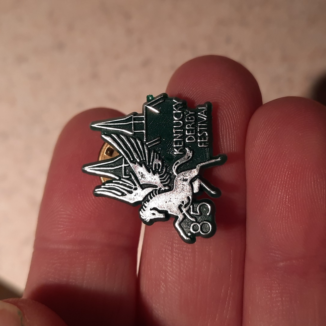 Kentucky Derby 1985 Pin